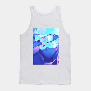 Kakashi vaporwave Tank Top